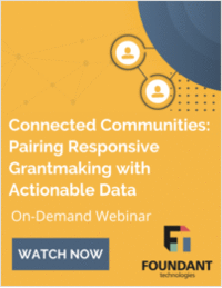 Connected Communities: Pairing Responsive Grantmaking with Actionable Data