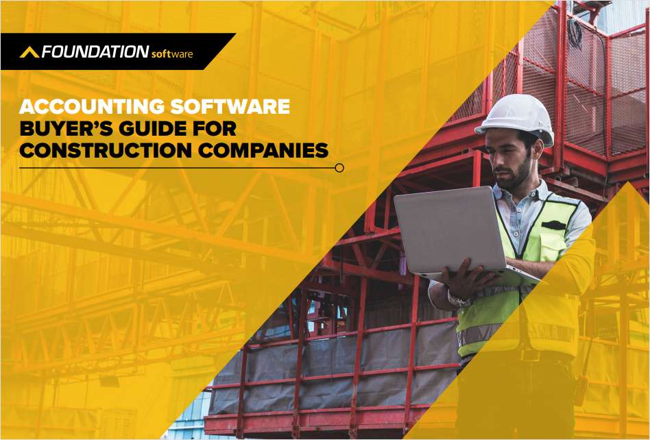 Accounting Software Buyer's Guide for Construction Companies