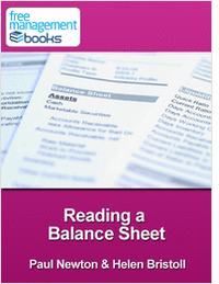 Reading a Balance Sheet