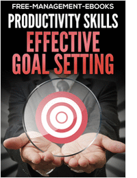 Effective Goal Setting - Developing Your Productivity Skills