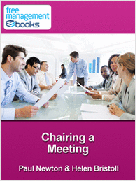 Chairing a Meeting