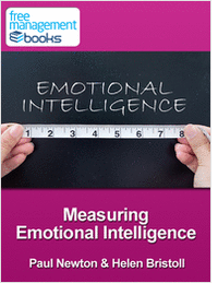 Measuring Emotional Intelligence