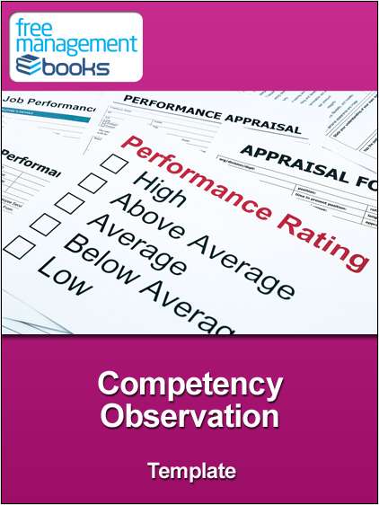 Competency Observation Template