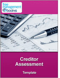 Creditor Assessment Template
