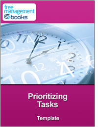 Prioritizing Tasks Template