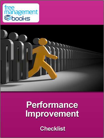 Performance Improvement Checklist