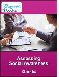 Assessing Social Awareness Checklist