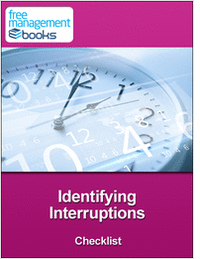 Identifying Interruptions Checklist