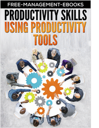 Productivity Tools -- Developing Your Productivity Skills