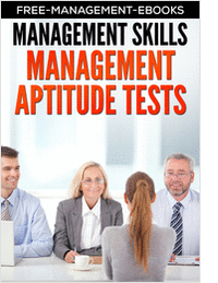 Management Aptitude Tests - Developing Your Management Skills