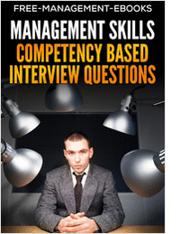 Competency-Based Interview Questions - Management Skills