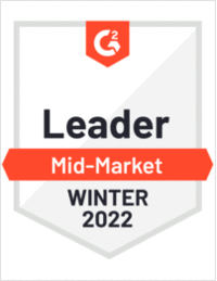 Mid-Market Grid® Report for CRM by G2 Winter 2022