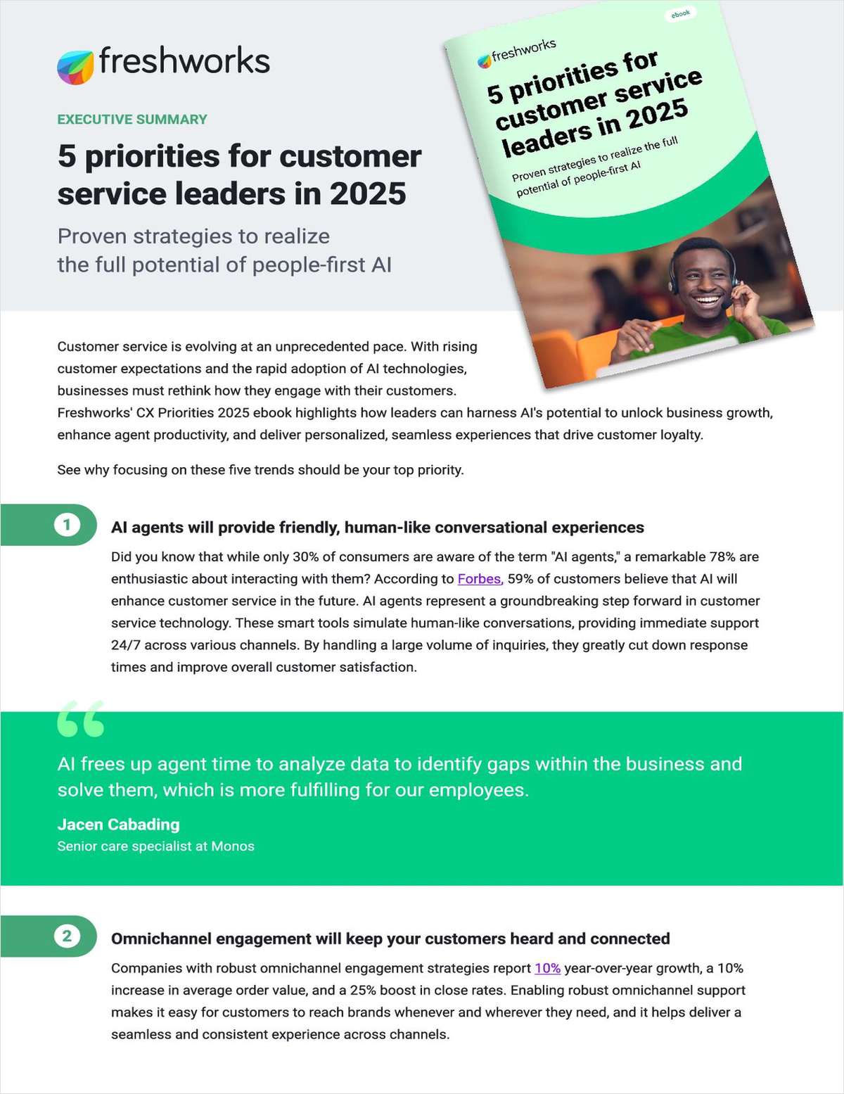 5 Priorities for Customer Service Leaders in 2025