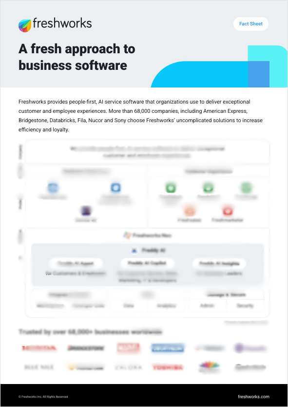 A Fresh Approach to Business Software