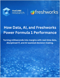 How Data, AI, and Freshworks Power Formula 1 Performance