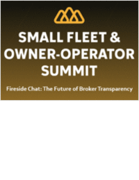 FreightWaves' Small Fleet & Owner-Operator Summit