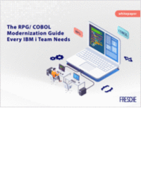 The RPG/ COBOL Modernization Guide Every IBM i Team Needs