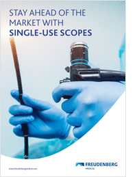 Stay ahead of the market with single-use scopes