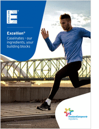 Excellion® Caseinates - Our Ingredients, Your Building Blocks