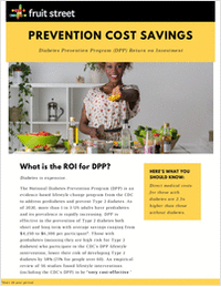Prevention Cost Savings: What is the ROI for Diabetes Prevention?
