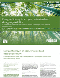 Energy efficiency in an open, virtualized and disaggregated RAN