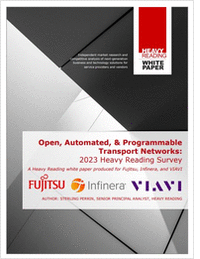 Open, Automated, & Programmable Transport Networks: 2023 Heavy Reading Survey