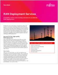How can you accelerate RAN deployments?