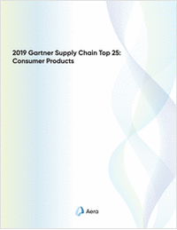 2019 Gartner Supply Chain Top 25: Consumer Products