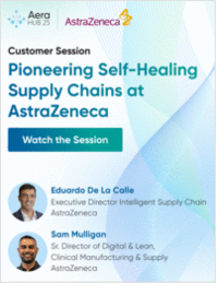 Pioneering Self-Healing Supply Chains at AstraZeneca