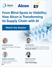 From Blind Spots to Visibility: How Alcon is Transforming its Supply Chain with AI