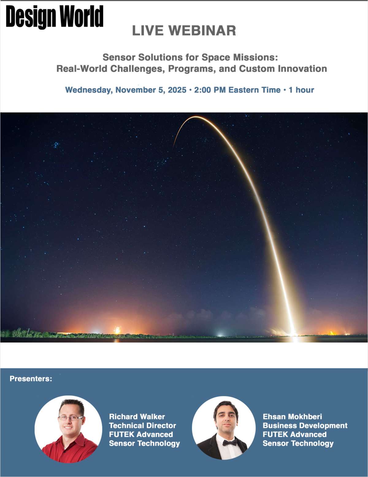 Sensor Solutions for Space Missions: Real-World Challenges, Programs, and Custom Innovation