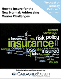 How to Insure for the New Normal: Addressing Carrier Challenges