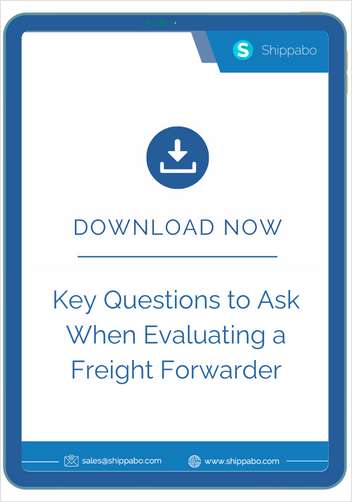 Key Questions to Ask When Evaluating a Freight Forwarder Checklist