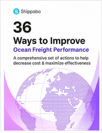 36 Ways to Improve Ocean Freight Performance