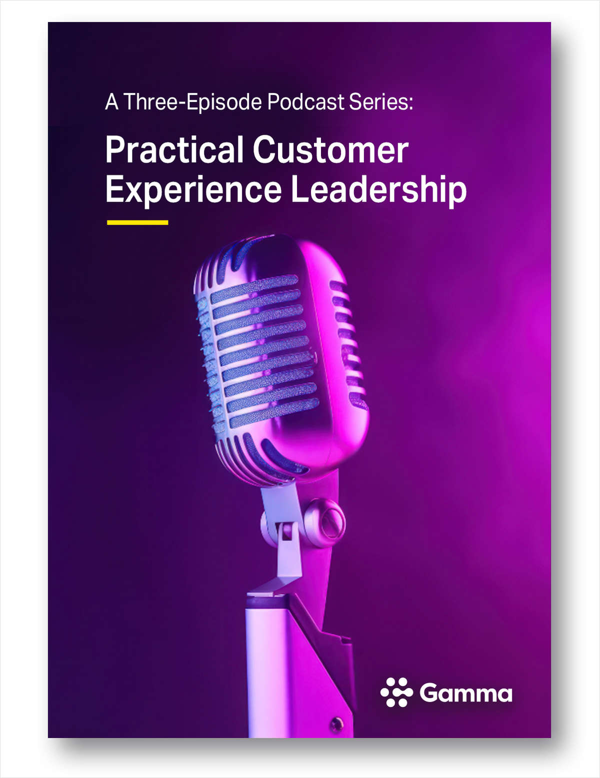 A Three-Episode Series on Practical Customer Experience Leadership