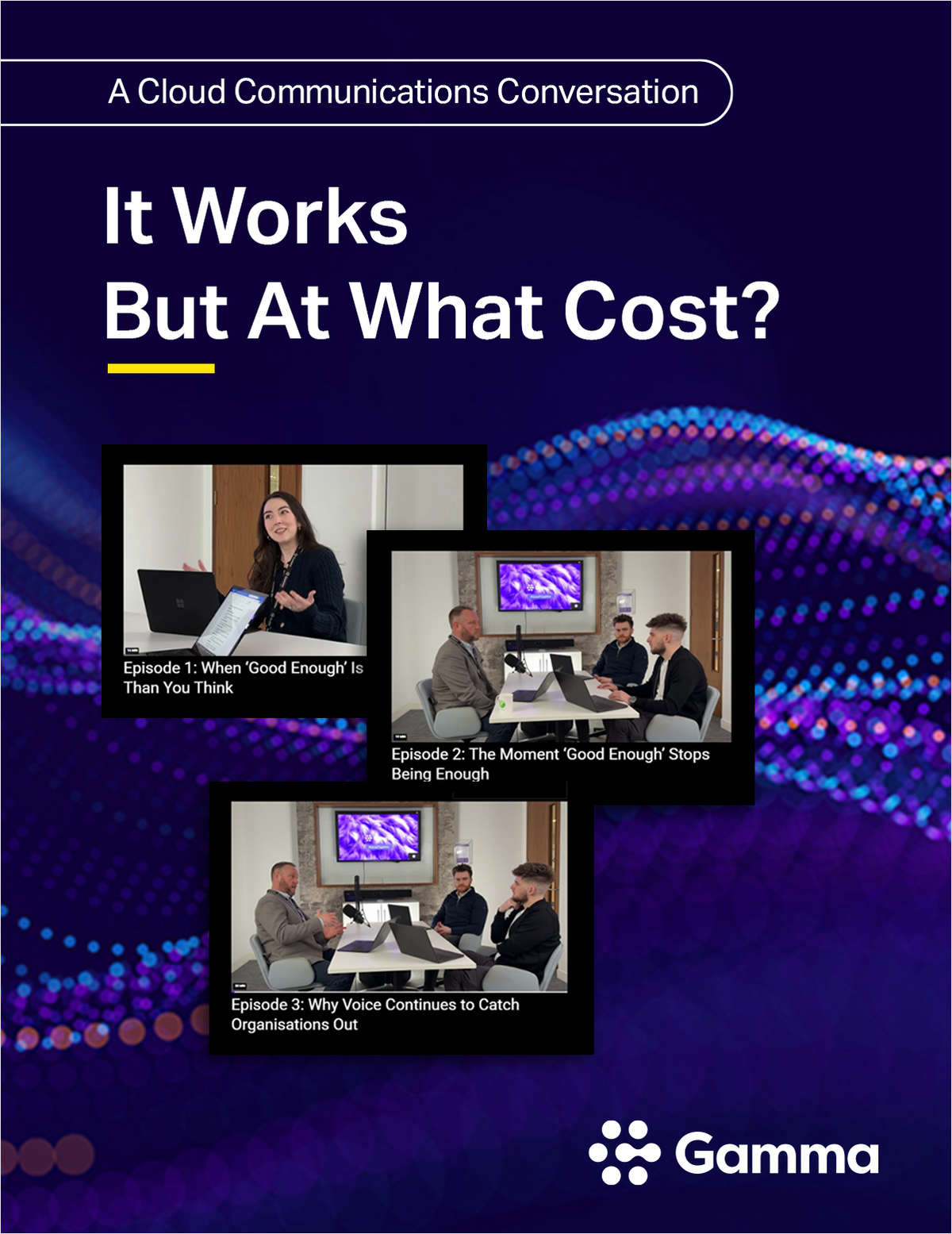 It Works. But At What Cost? A Cloud Communications Conversation