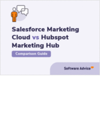 Ratings Compared: Salesforce Marketing Cloud vs Hubspot Marketing Hub