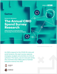 Annual CMO Spend Survey Results 2020