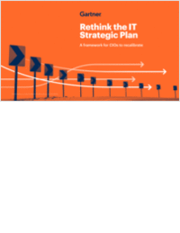 Rethink the IT Strategic Plan