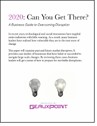 2020: Can you get there? A Business Guide for Overcoming Disruption