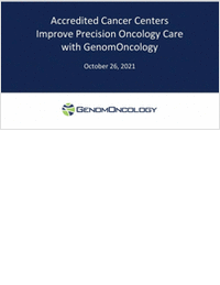 Accredited Cancer Centers Improve Precision Oncology Care with GenomOncology