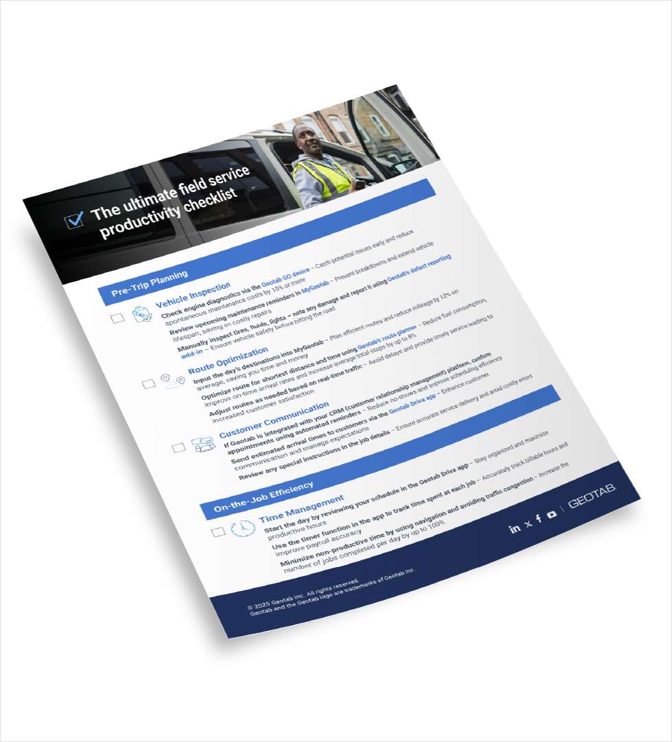 The Ultimate Field Service Productivity Checklist