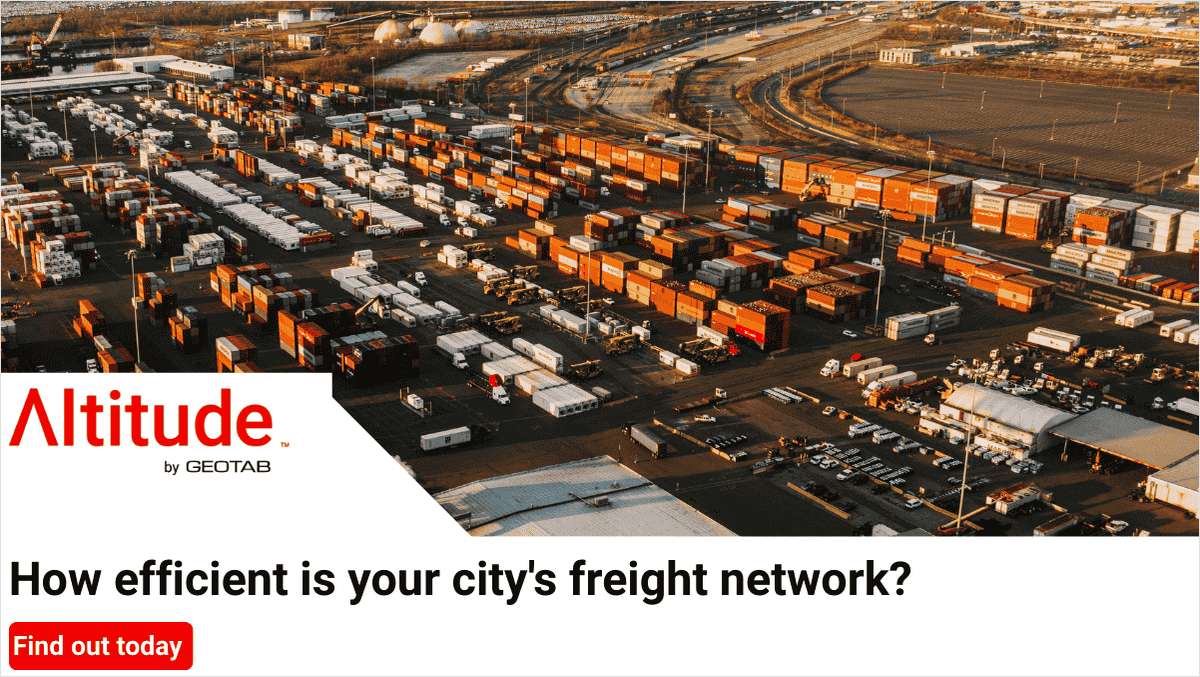 White Paper: How efficient is your city's freight network?