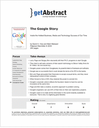 The Google Story - Free Book Summary