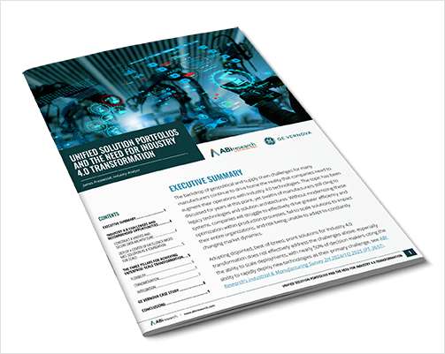 Unified Solution Portfolios and the Need for Industry 4.0 Transformation