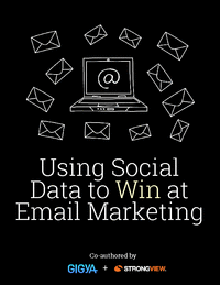 Using social data to win at email marketing