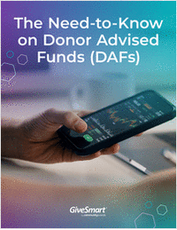 The Need-to-Know on Donor Advised Funds (DAFs)