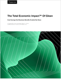 Forrester Study: The Total Economic Impact of Glean