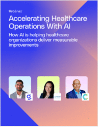 Accelerating Healthcare Operations With AI