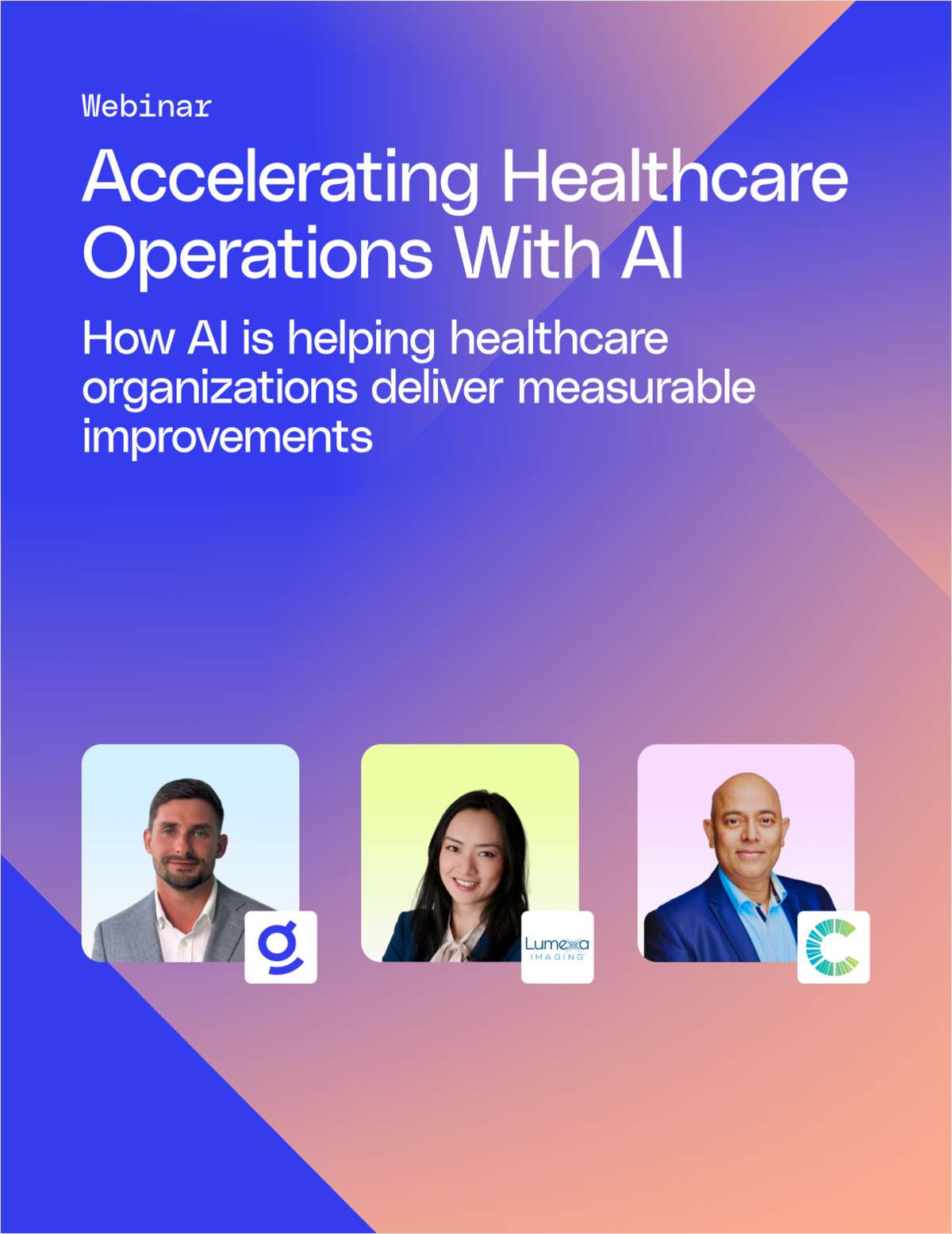 Accelerating Healthcare Operations With AI